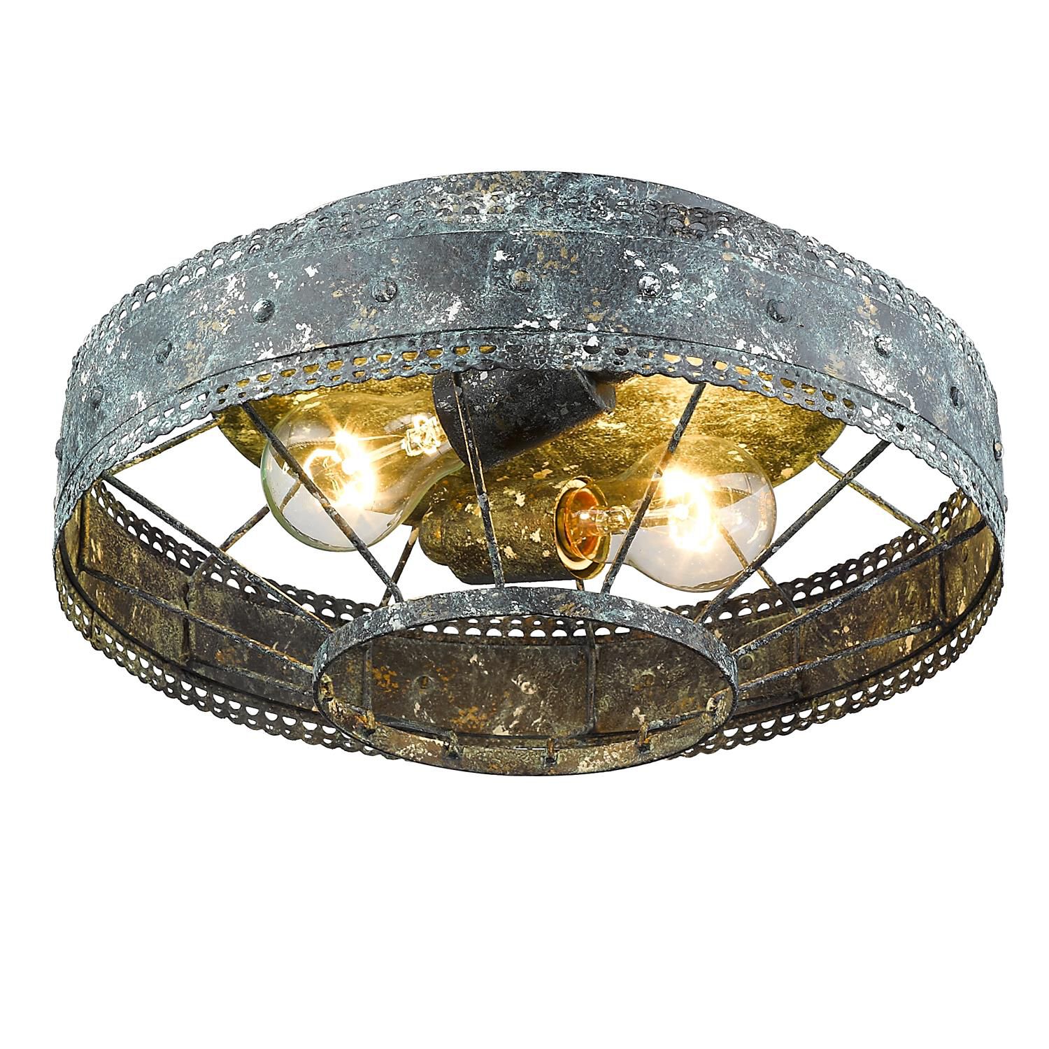 Ferris 6 Inch Flush Mount by Golden Lighting